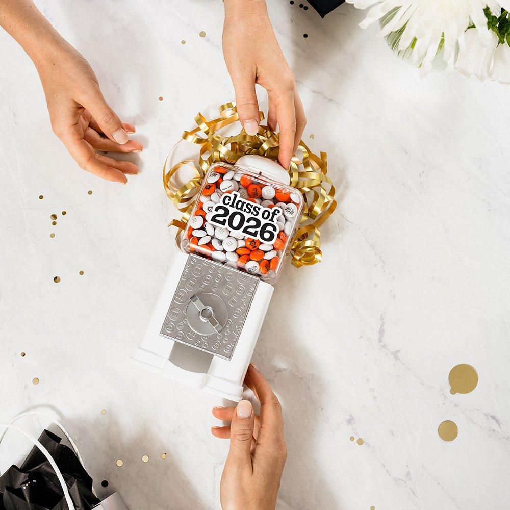 Class of 2026 Graduation Dispenser with Personalized M&M'S