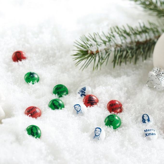 Christmas table decoration DIY ball