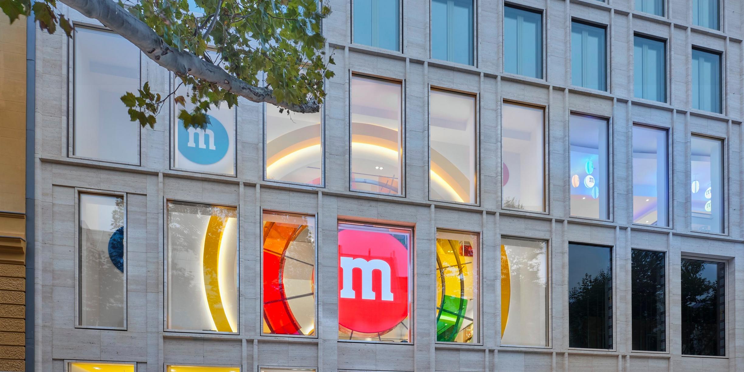 Outside View of M&M'S Store In Berlin