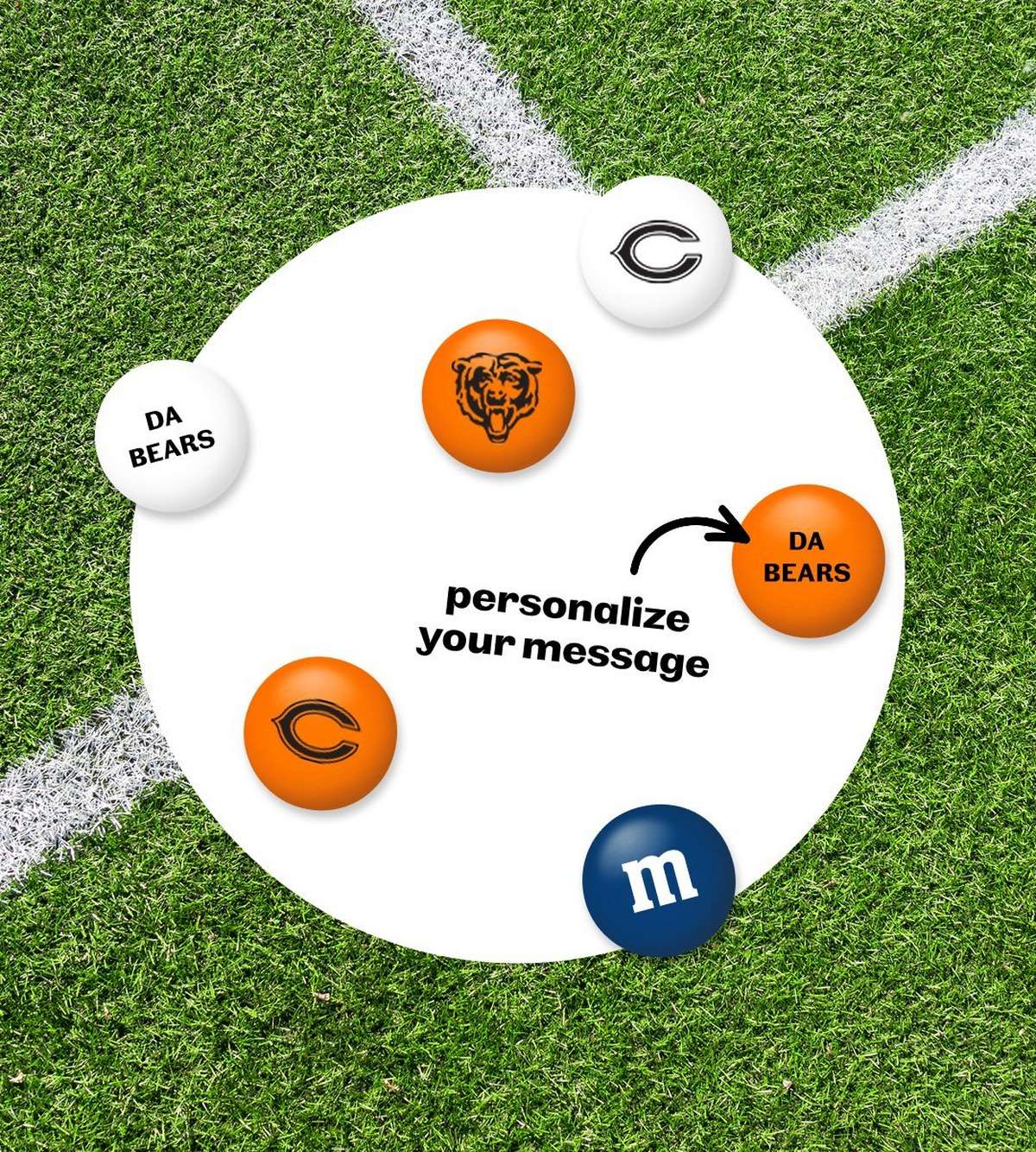 m&m　オーダー M&Ms x NFL | M&M'S