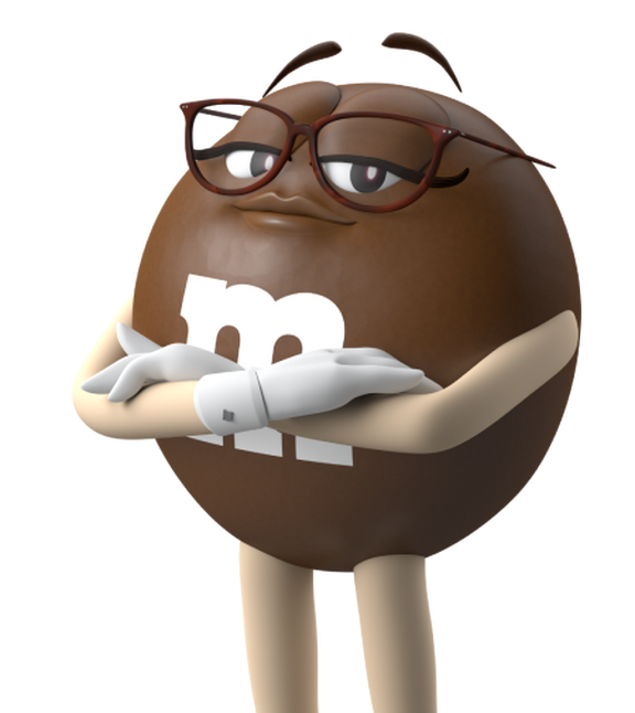 brown m and m