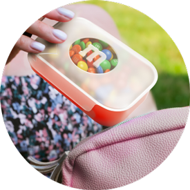 to-go pack being taken out of a purse