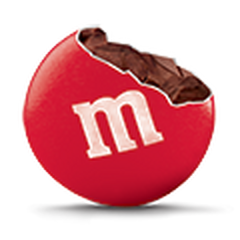 Blauwe pinda M&M's (placeholder icon)