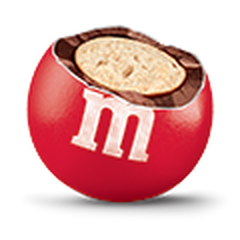 A Red Pretzel M&M Open