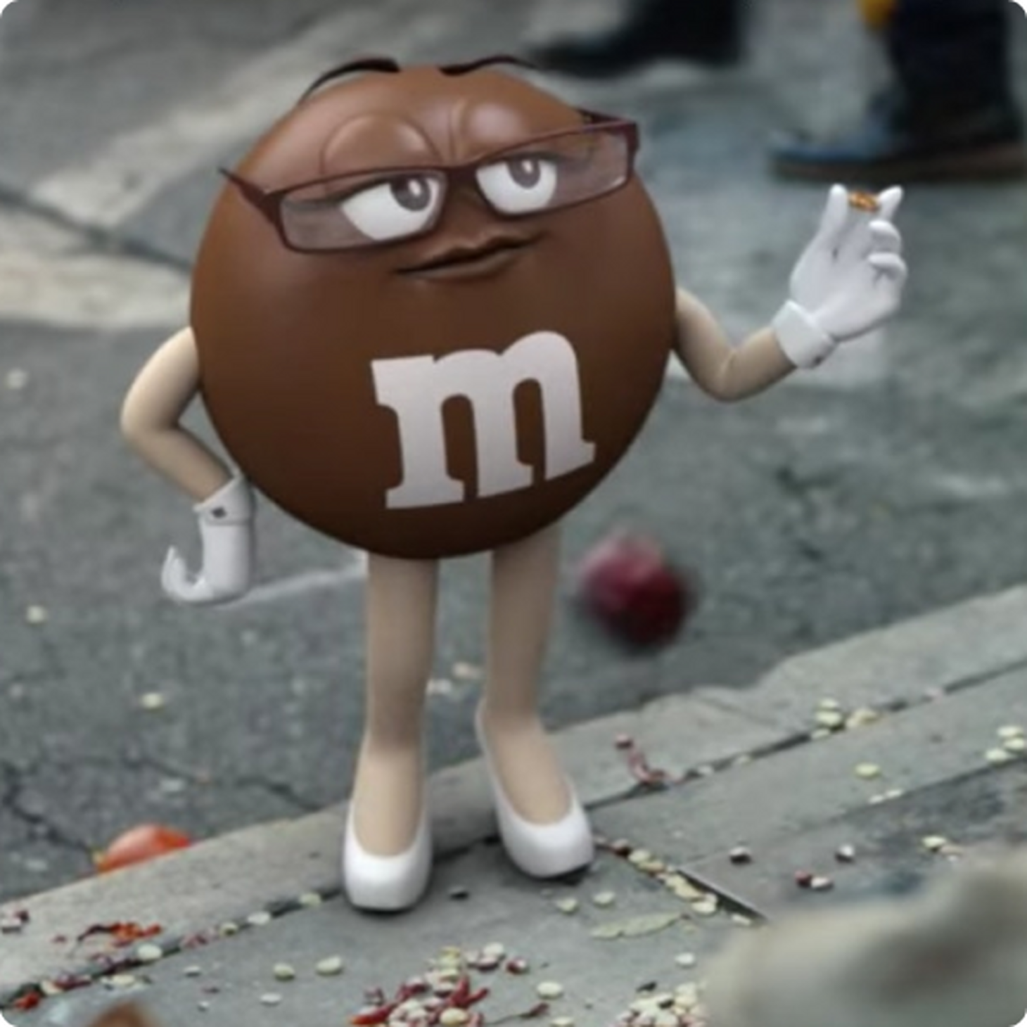 Brown M&M Character