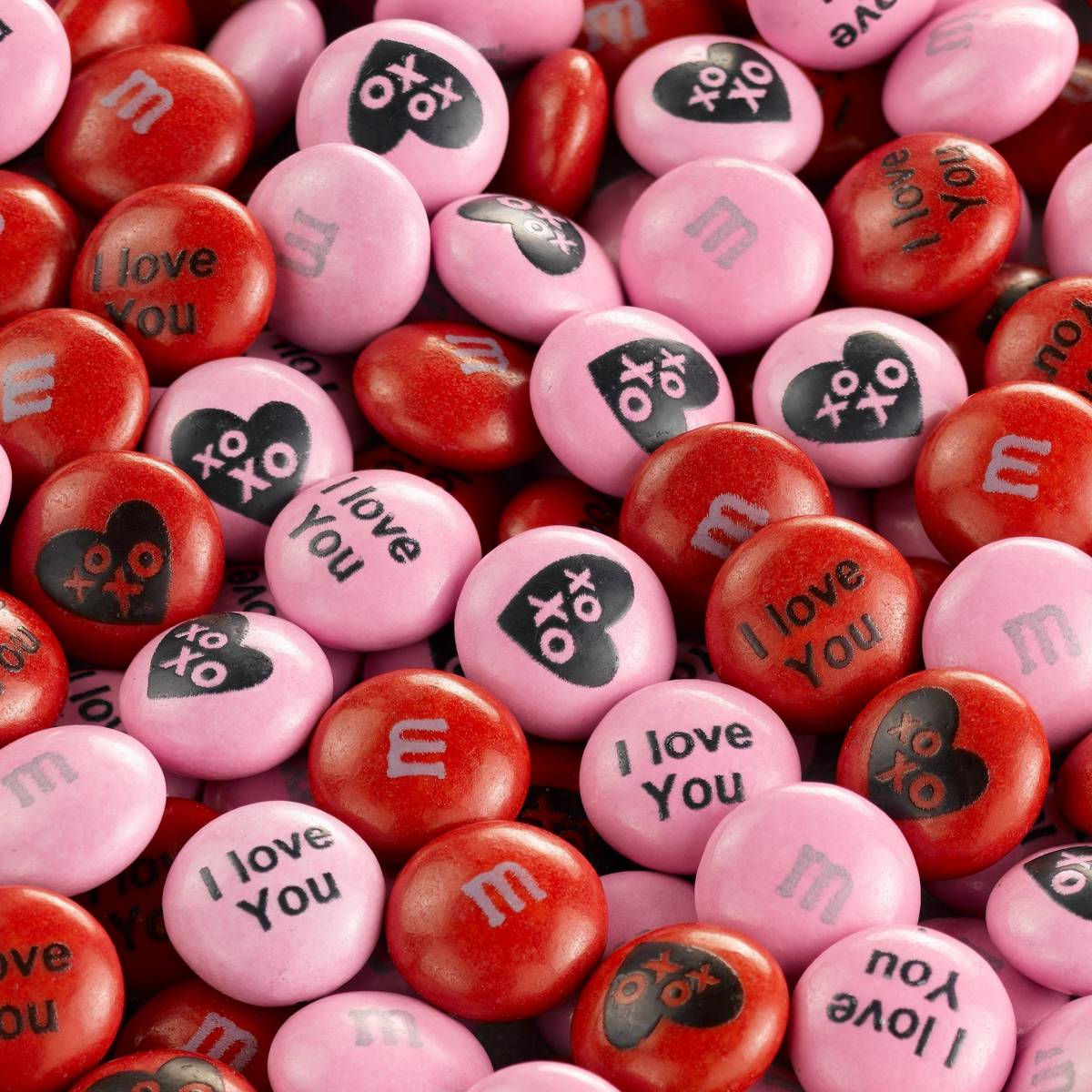 miłosne drażetki M&M’S