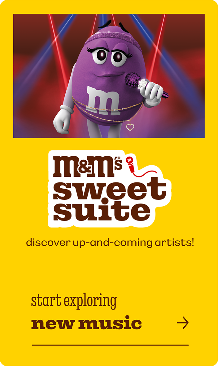 M&M'S Sweet Suite Artists