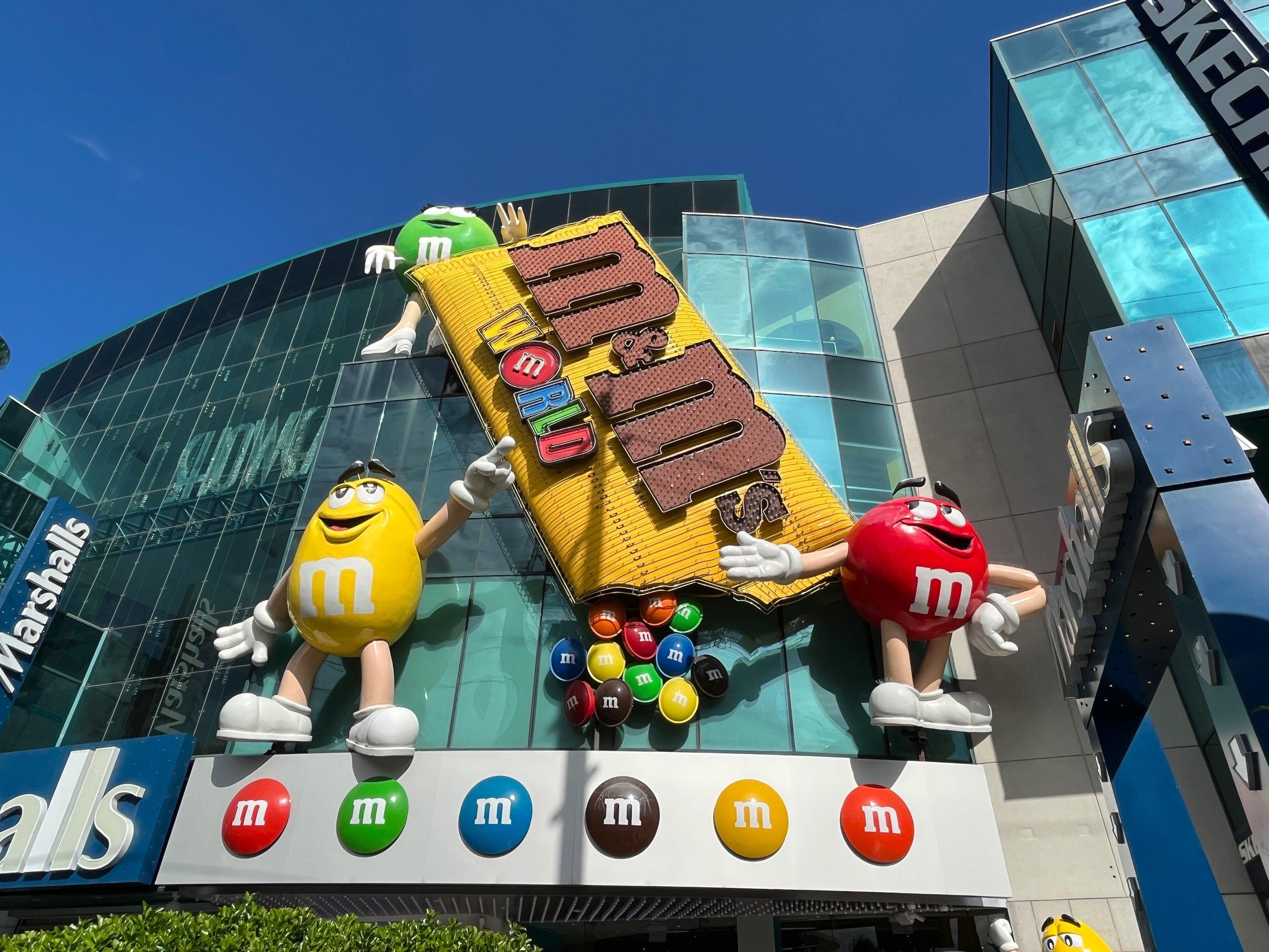 Outside View of M&M'S Store in Las Vegas