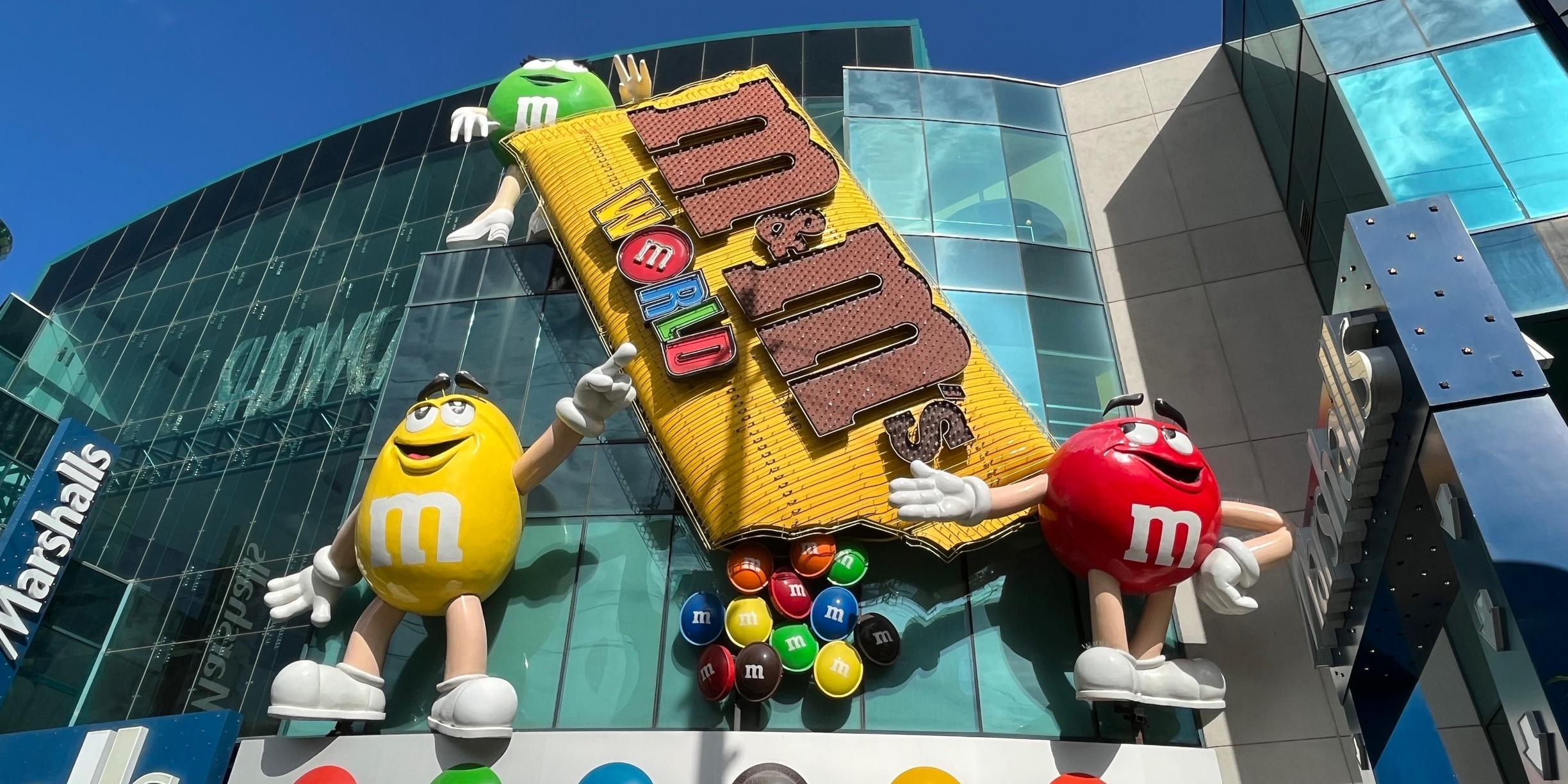 Outside View of M&M'S Store in Las Vegas