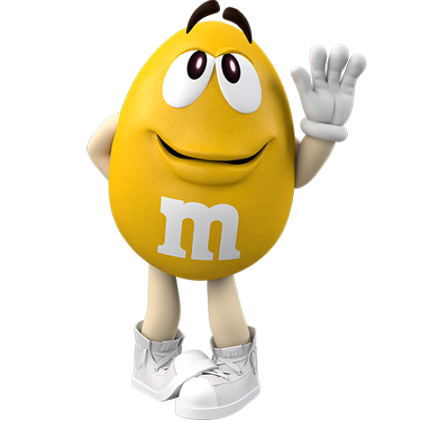 M & M Green Bendable Body Character