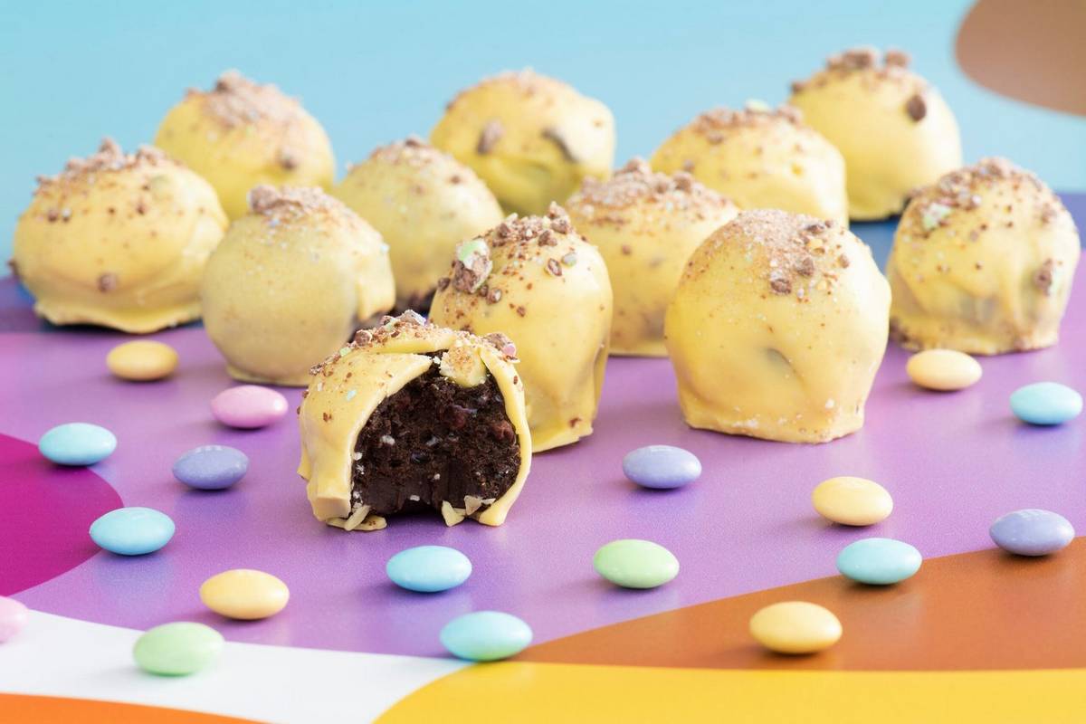 M&M’S Chocolate Cookie Truffles