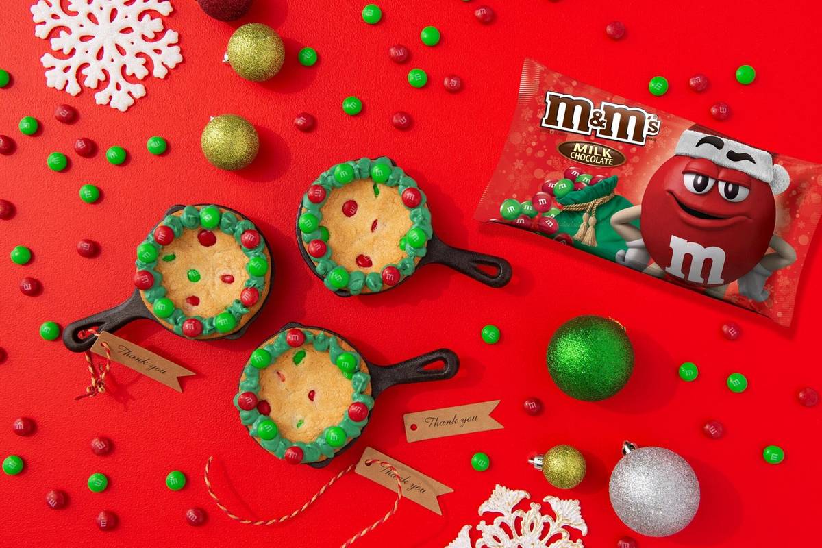 M&M’S Mini Skillet Cookies