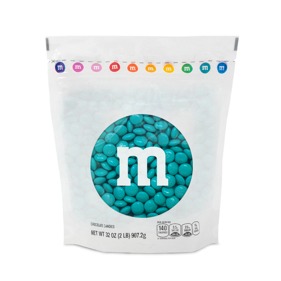 aqua M&M'S bulk candy 0