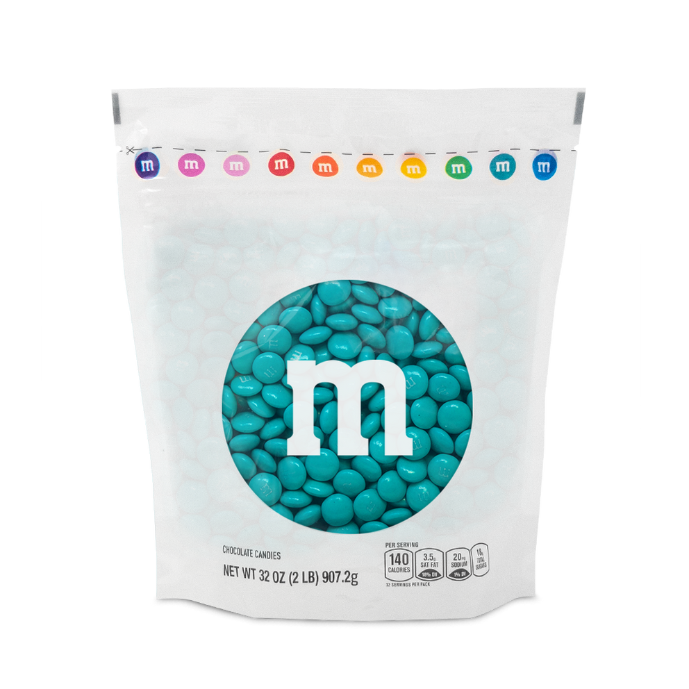 aqua M&M'S bulk candy 0
