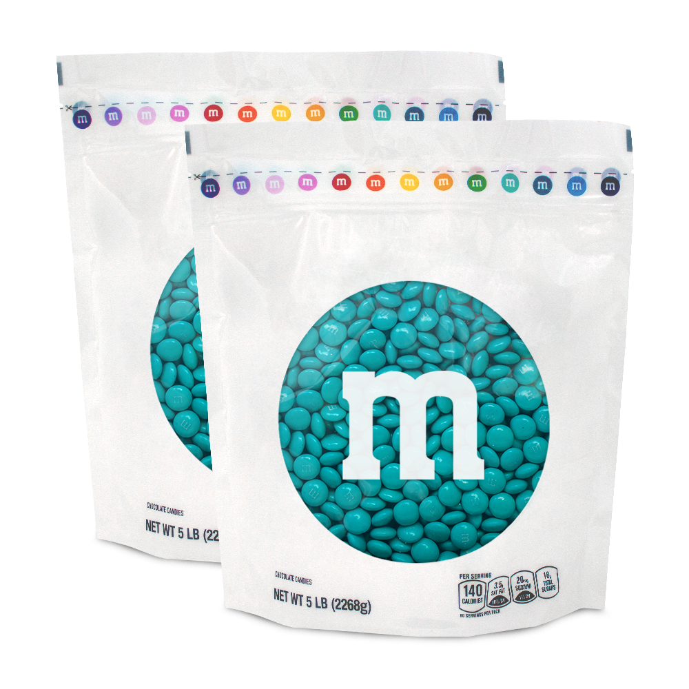 Aqua M&M’S Bulk Candy