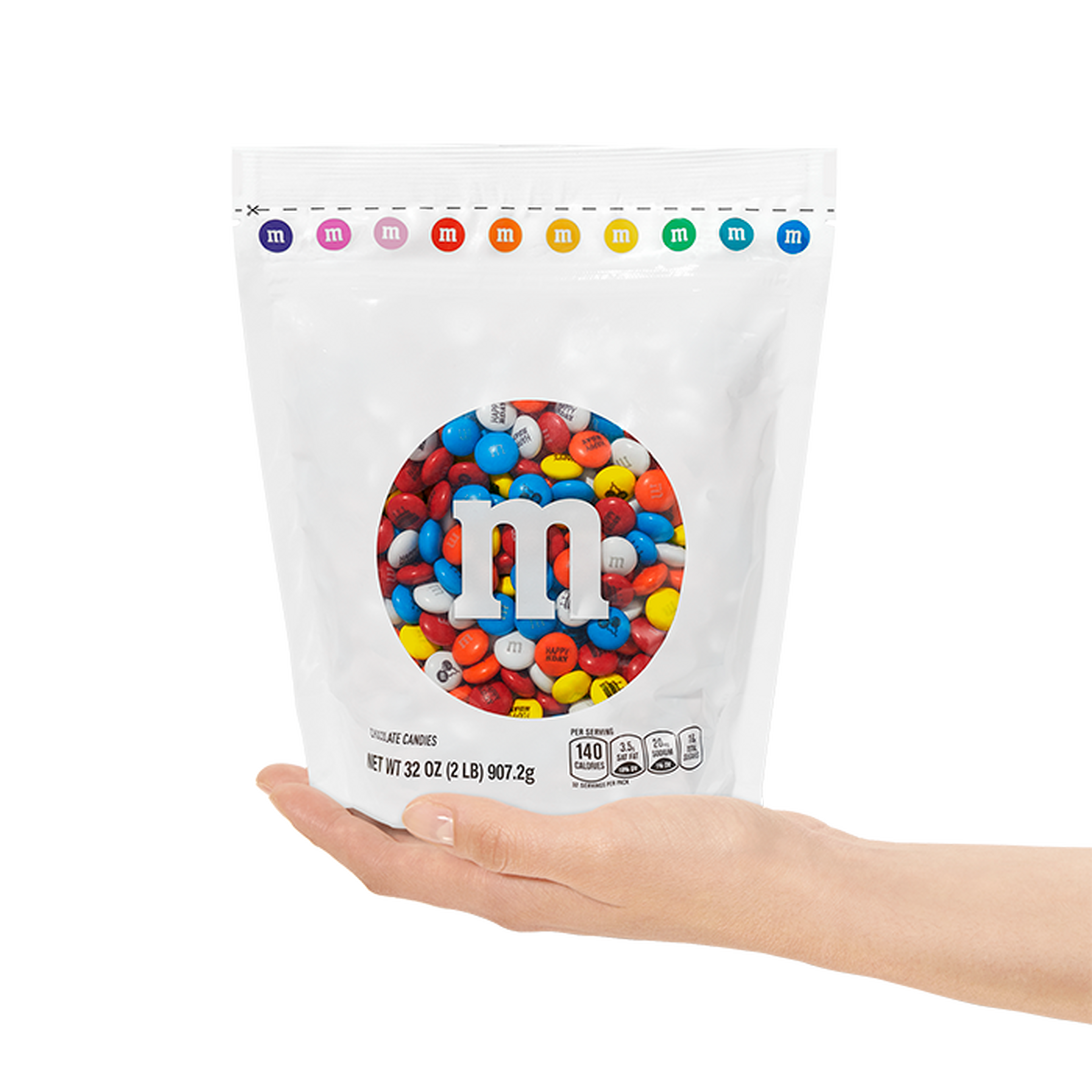 m&m large bag