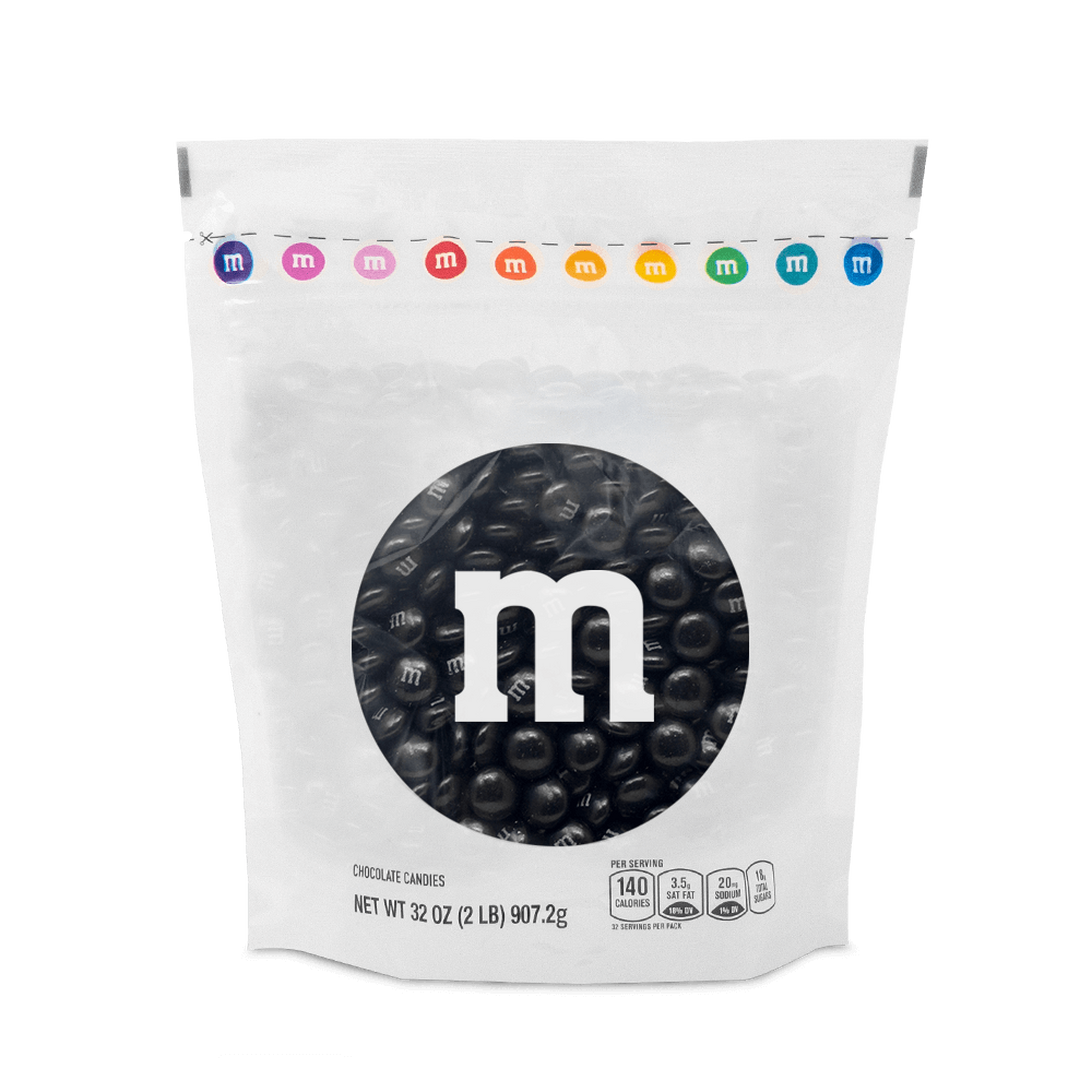 black M&M'S bulk candy 0