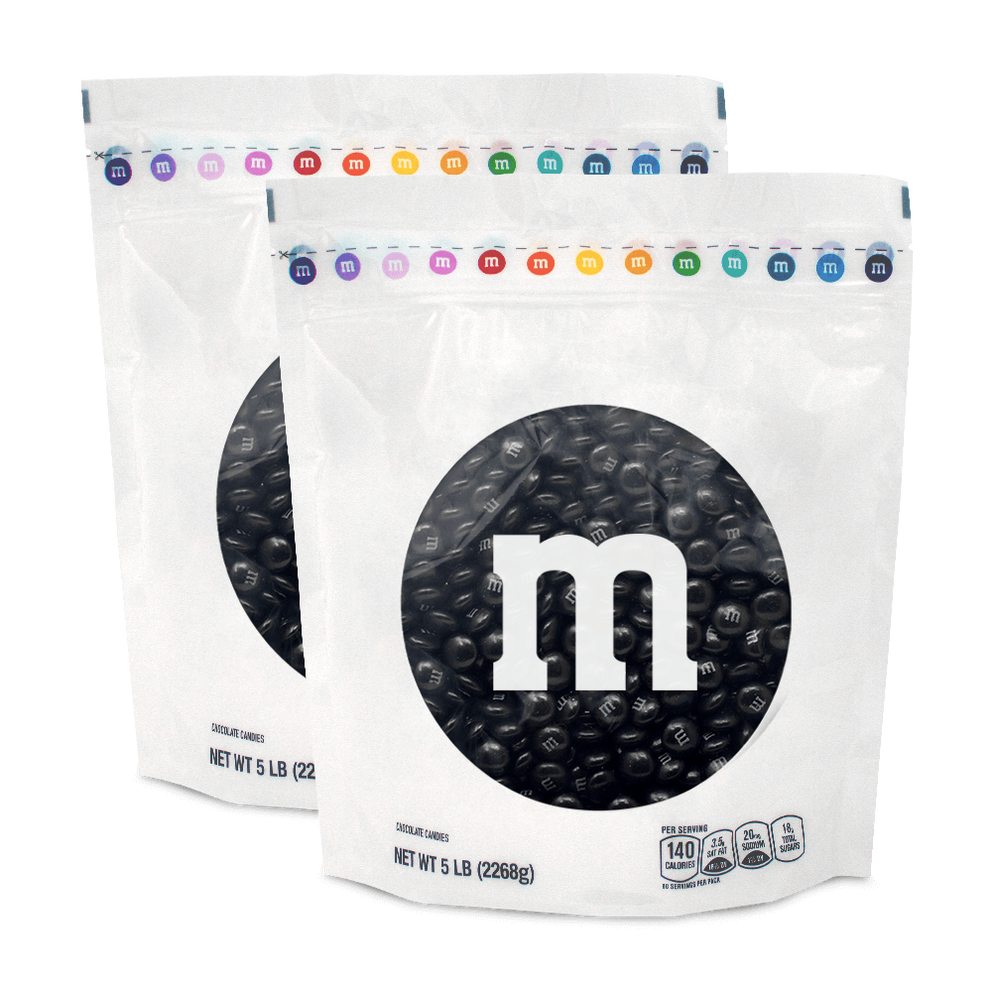black M&M'S bulk candy 0