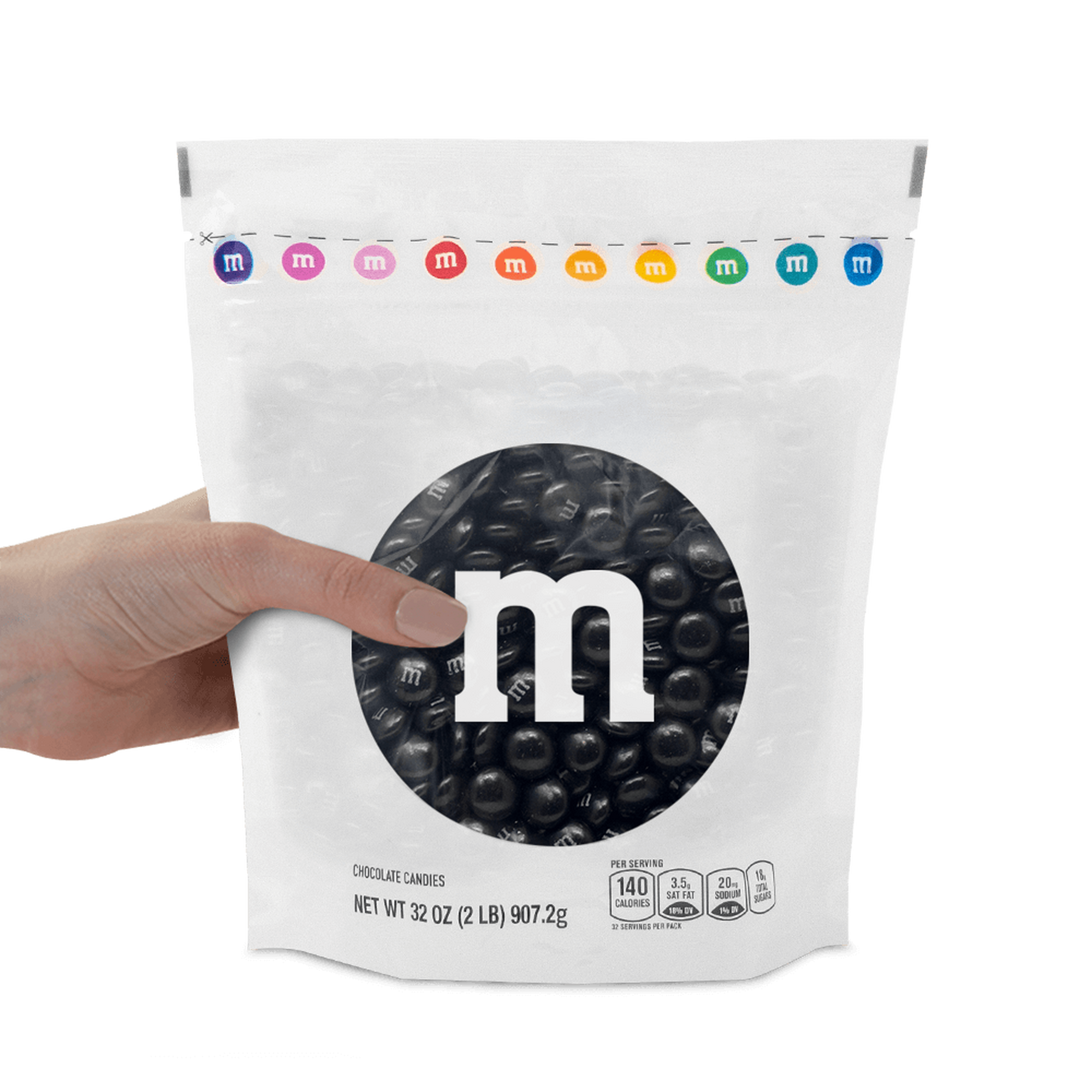 black M&M'S bulk candy 1