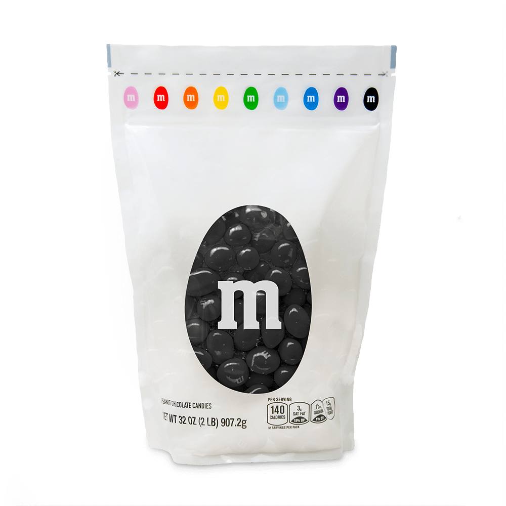 Peanut M&M's Milk Chocolate Candy - Dark Blue: 10-Ounce Bag