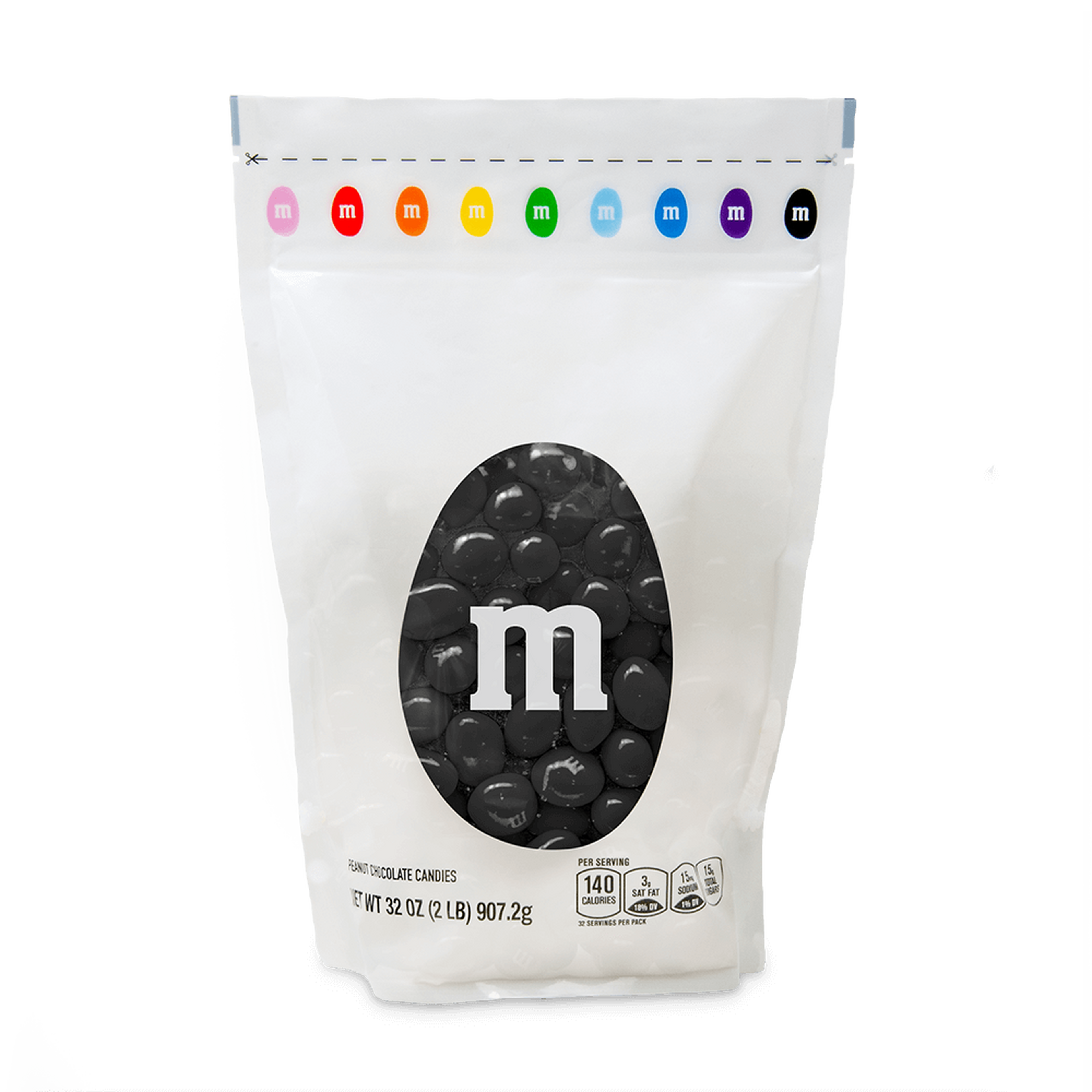 Black Milk Chocolate M&m's, 16oz Black | Party Supplies | Candy