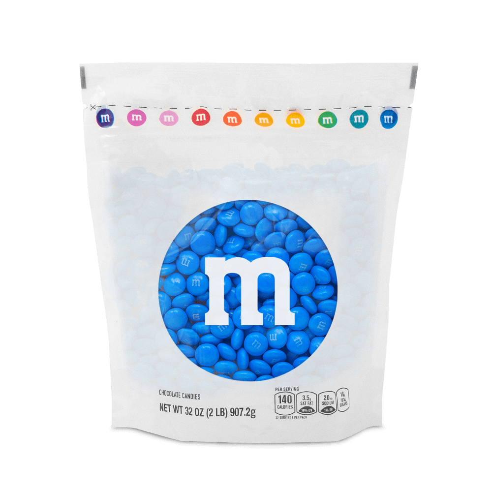 blue M&M'S bulk candy 0