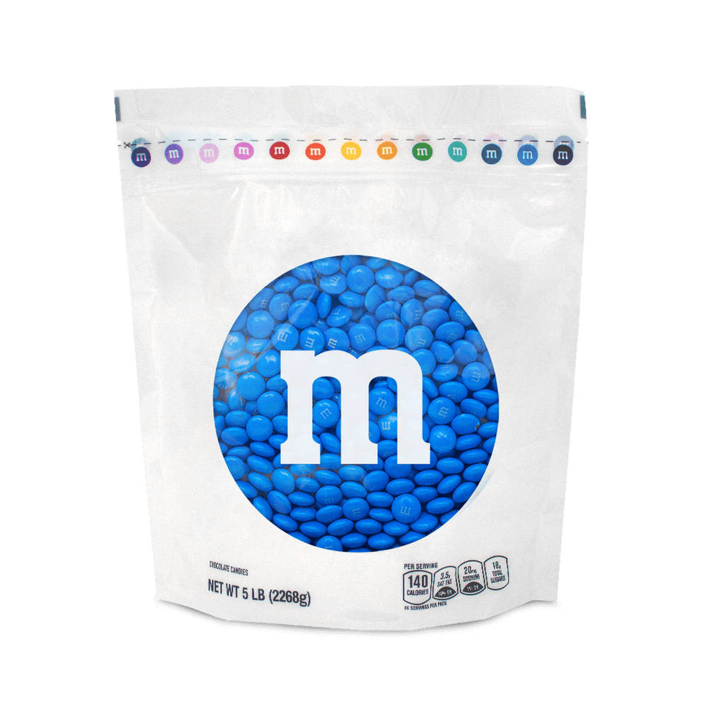 blue M&M'S bulk candy 0