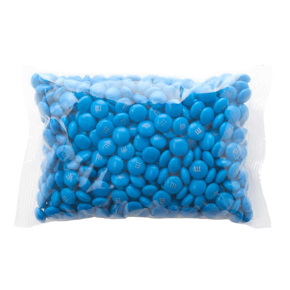 Light Blue Milk Chocolate M&M's Candy (5 Pound Bag)