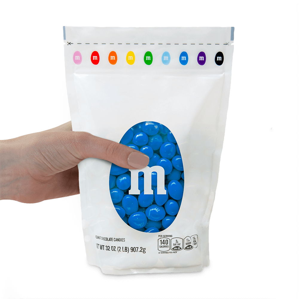 peanut M&M'S blue candy 1