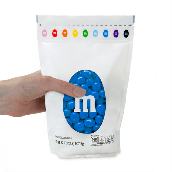 peanut M&M'S blue candy 1