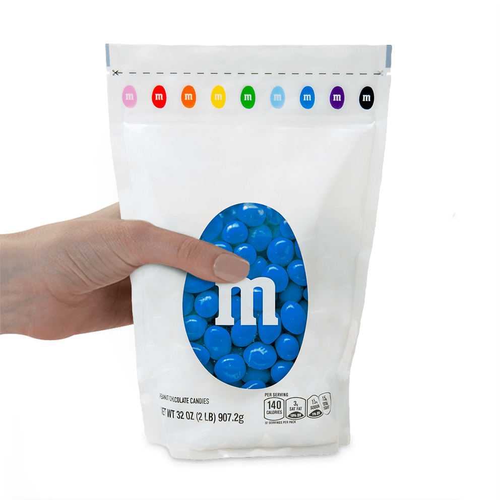 peanut M&M'S blue candy 1