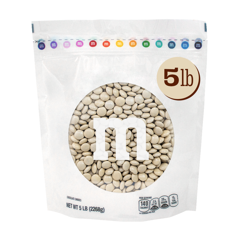 cream M&M'S bulk candy-image-701130-60519