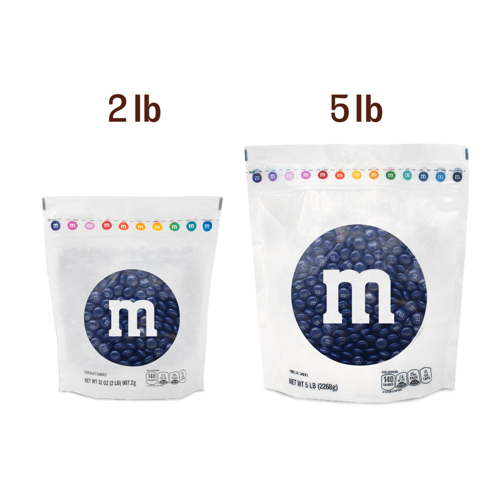 Dark Blue M&M'S Bulk Candy 1
