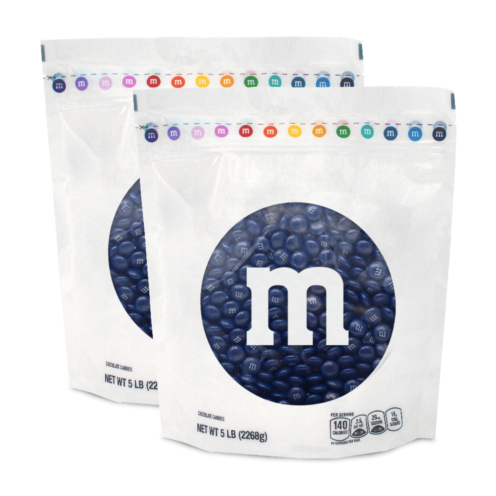 dark blue M&M'S bulk candy 0