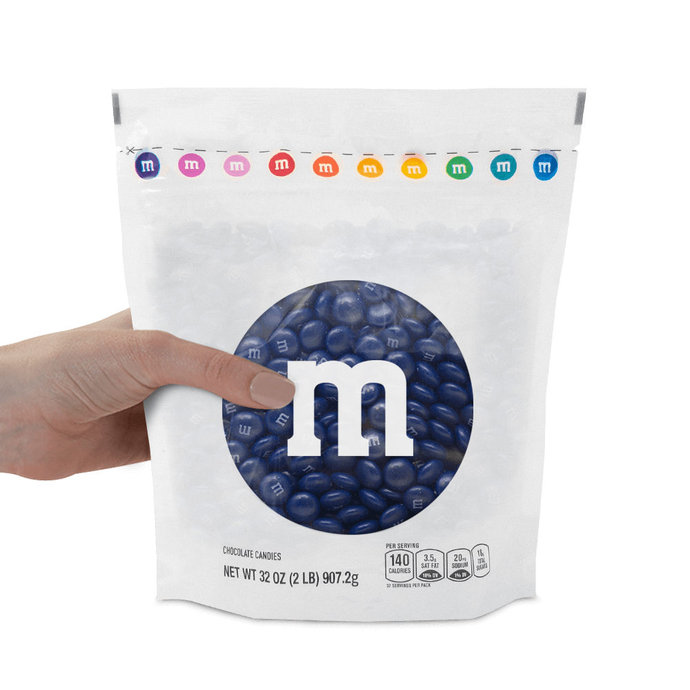 dark blue M&M'S bulk candy 1