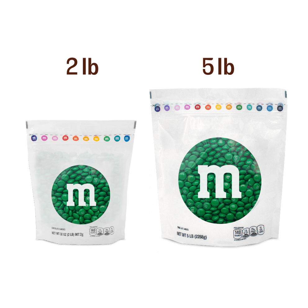 Dark Green M&M'S Bulk Candy 2