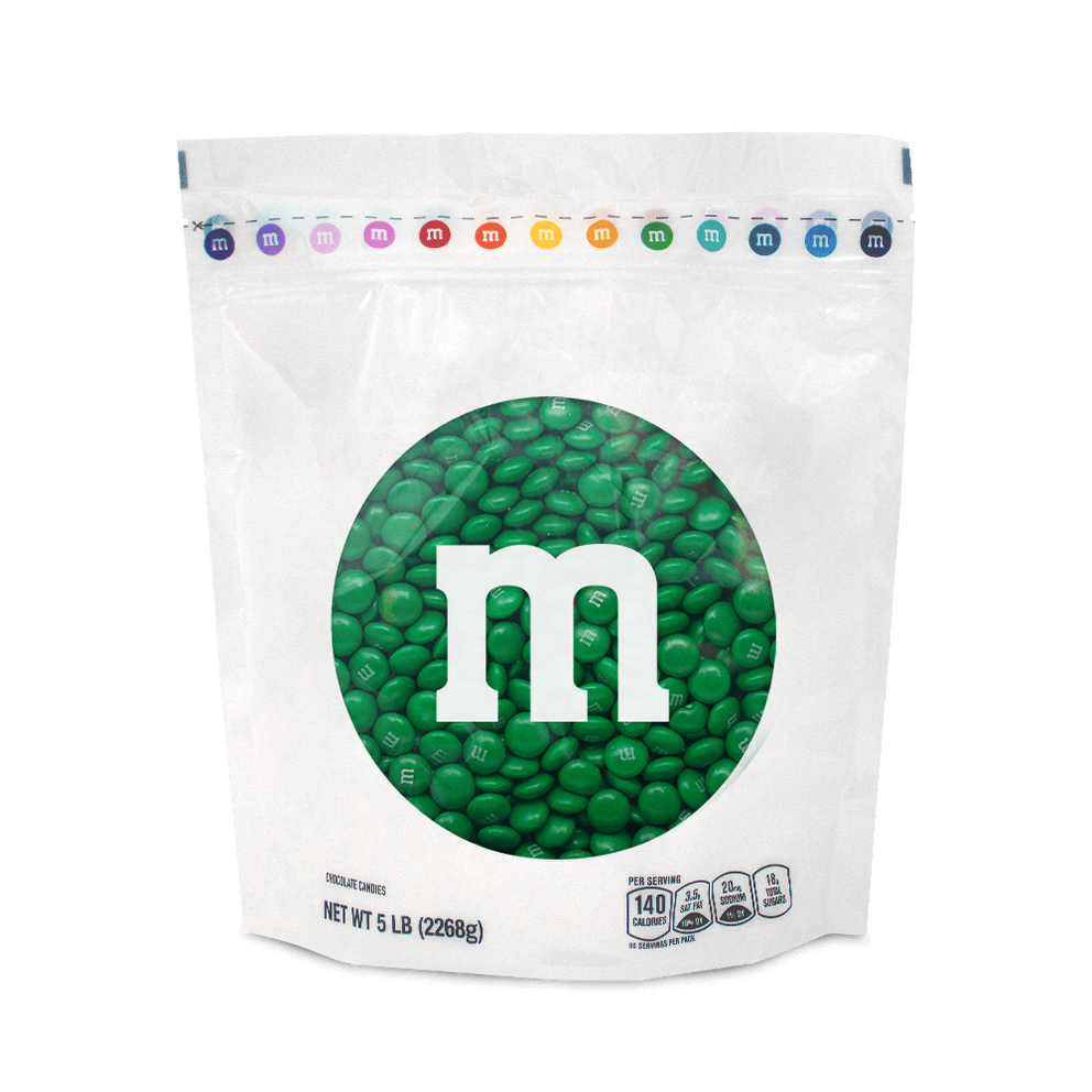 dark green M&M'S bulk candy 0