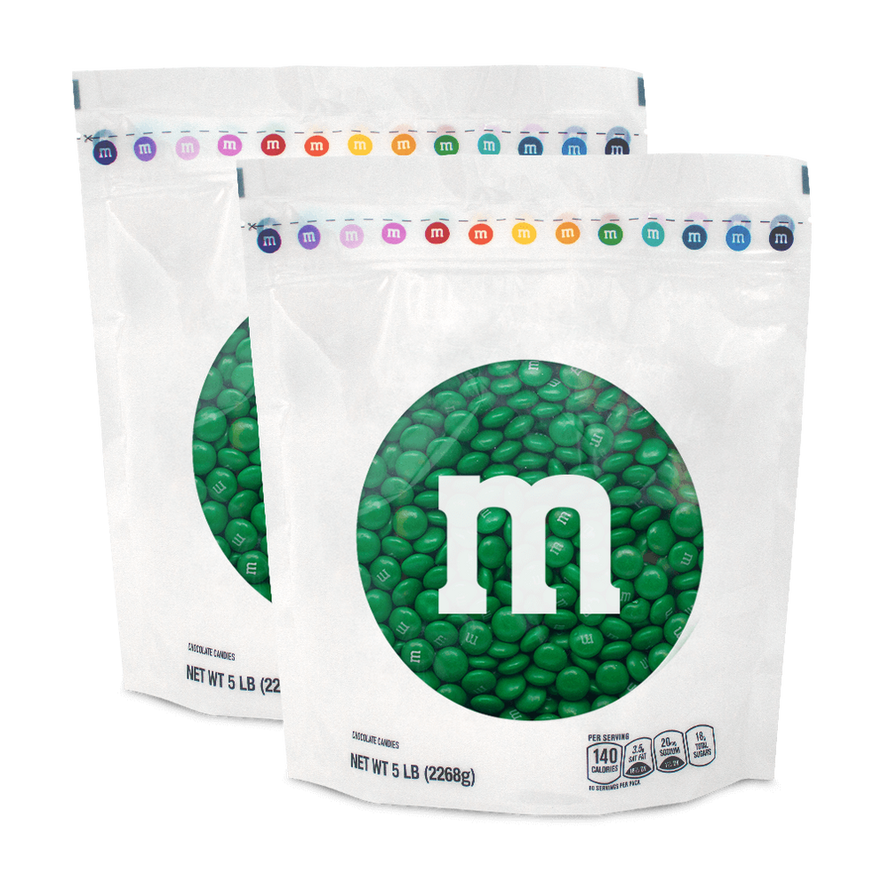 dark green M&M'S bulk candy 0
