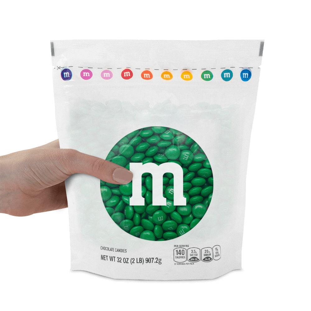 dark green M&M'S bulk candy 1