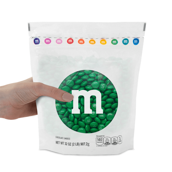 dark green M&M'S bulk candy 1