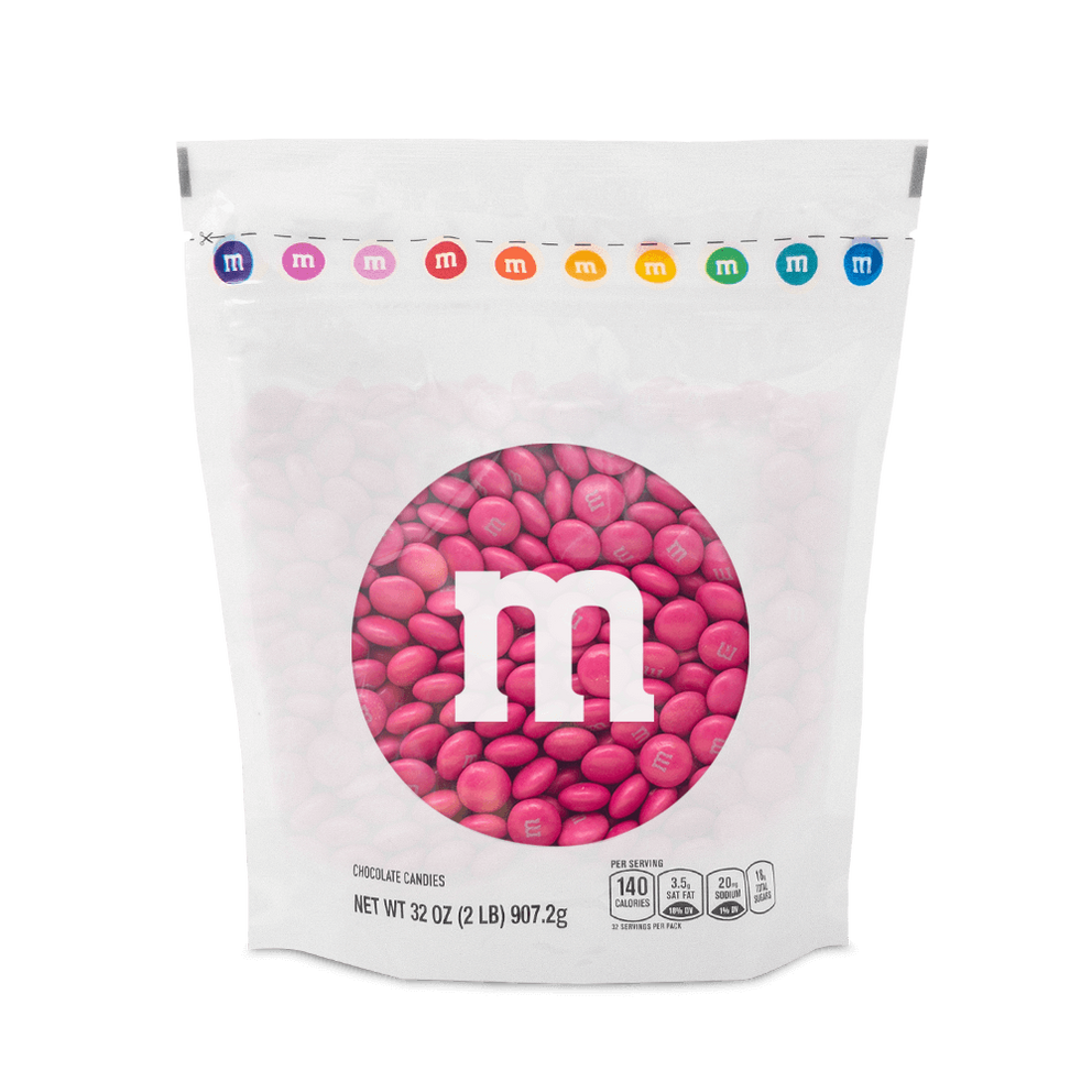 dark pink M&M'S bulk candy 0