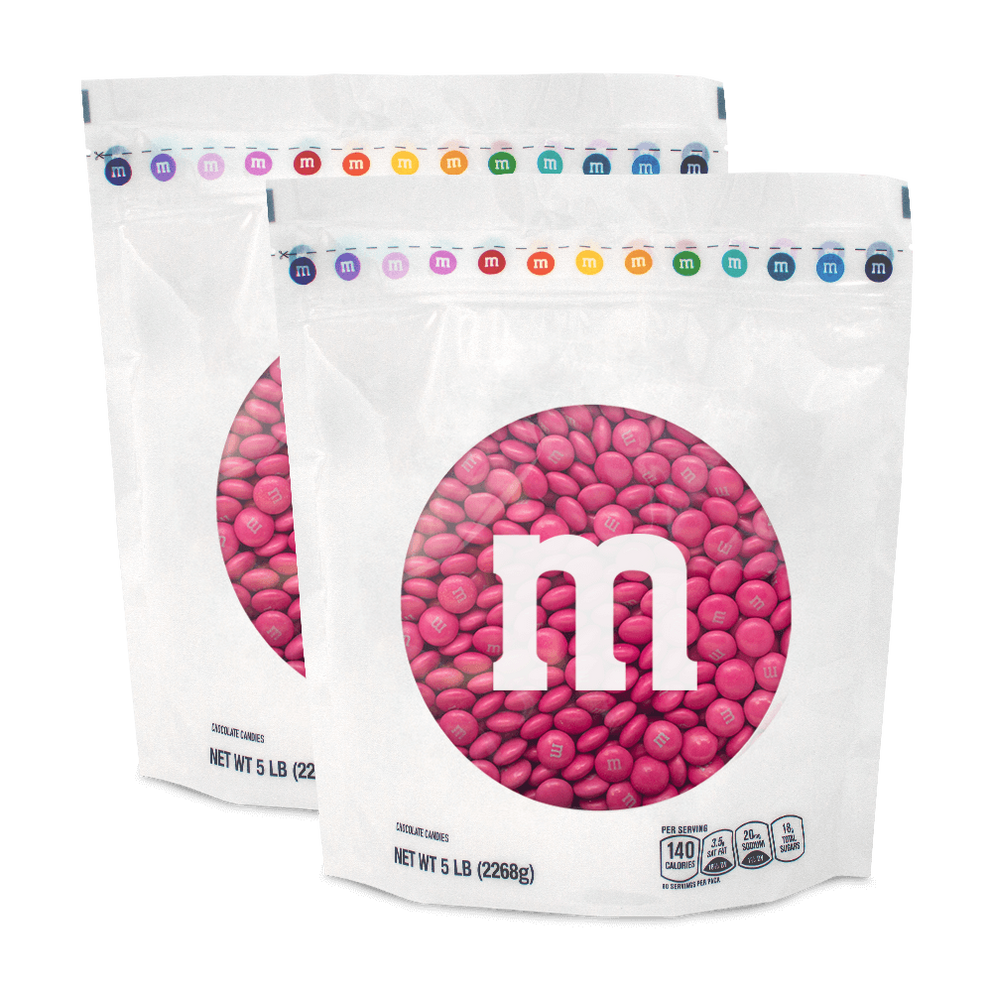 dark pink M&M'S bulk candy 0