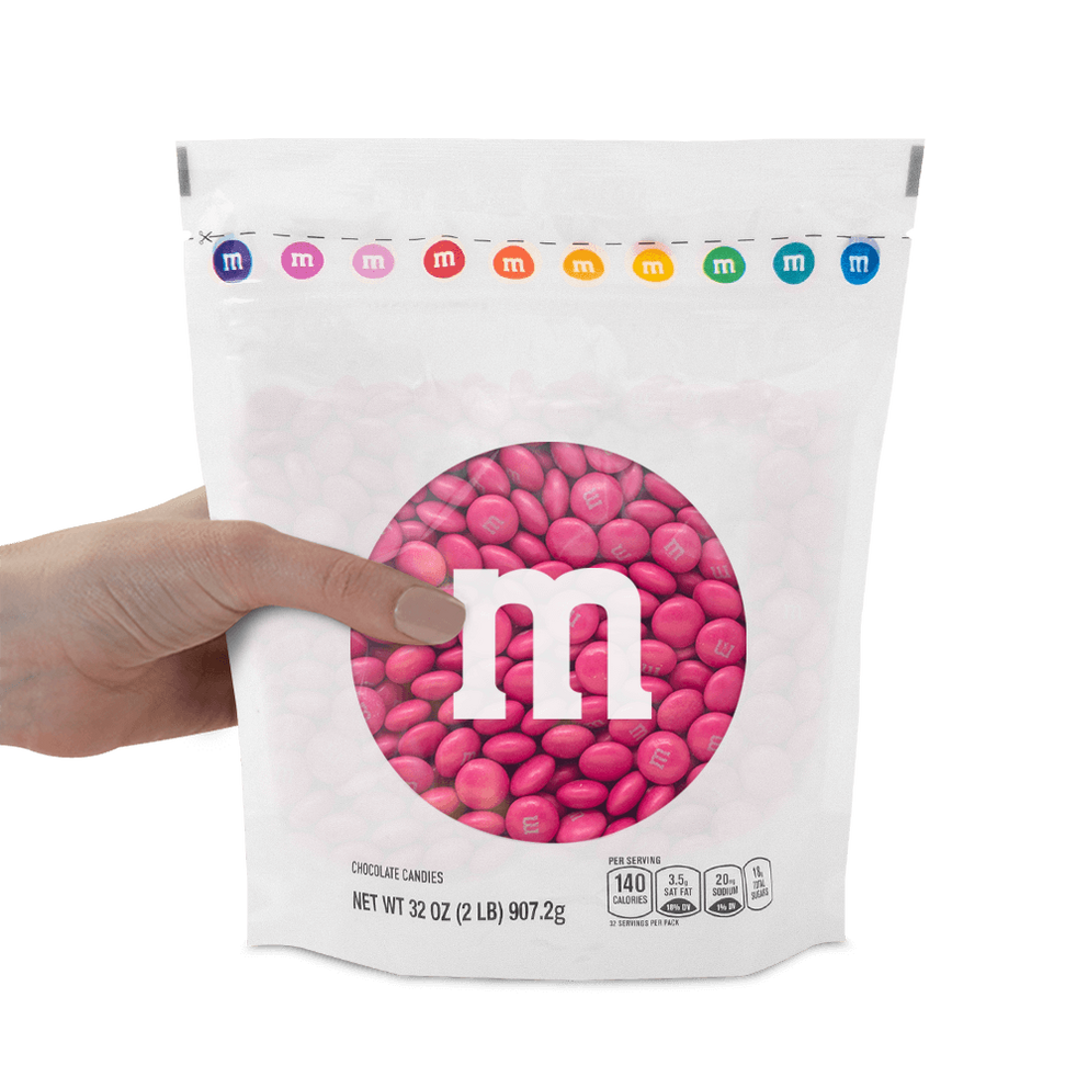 dark pink M&M'S bulk candy 1