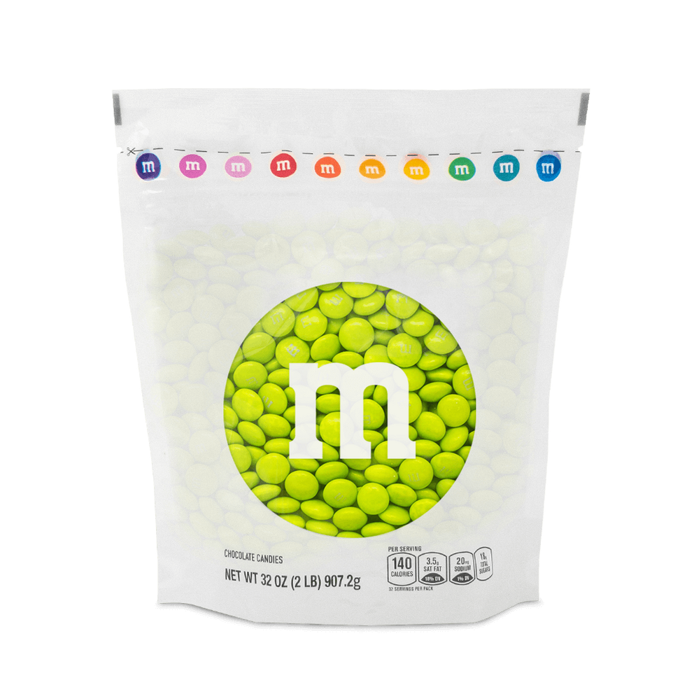 lime green M&M'S bulk candy 0
