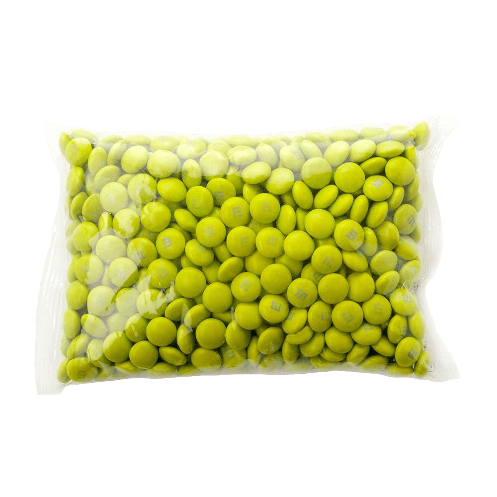 Green M&Ms Candy - 10lb Bulk