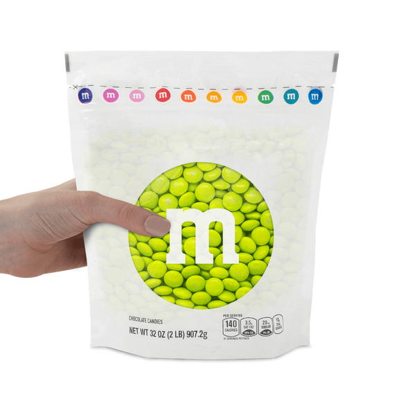 lime green M&M'S bulk candy 1