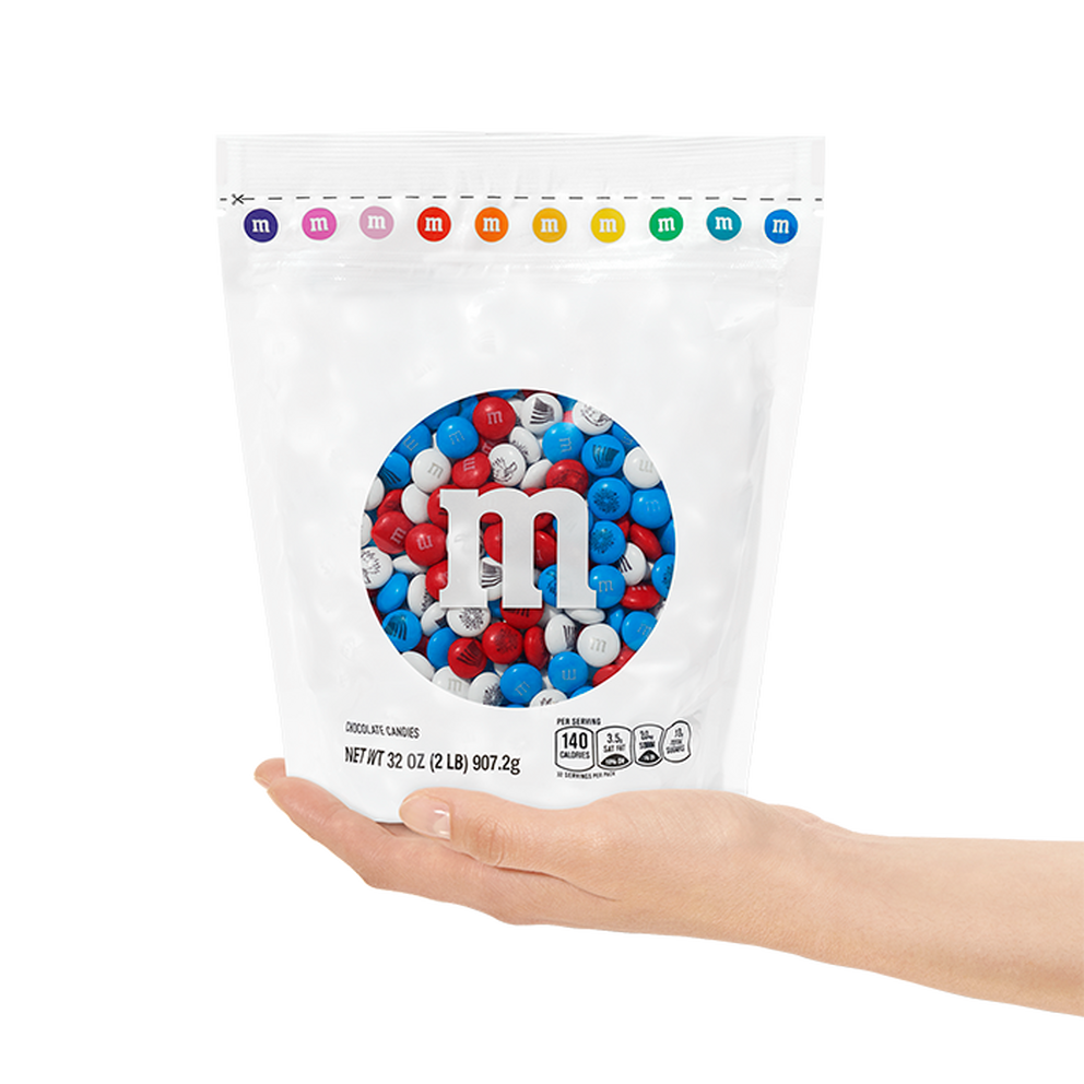 Red, White, and Blue Bulk Candy 2