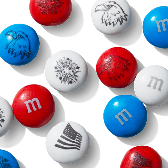 red, white, and blue bulk candy 1