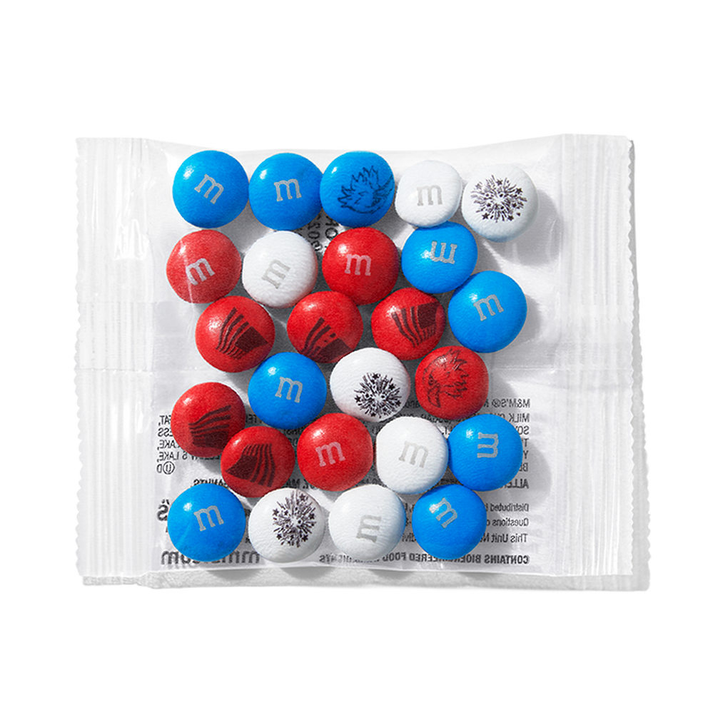 Save on M&M's Milk Chocolate Candies Red White & Blue Mix Party