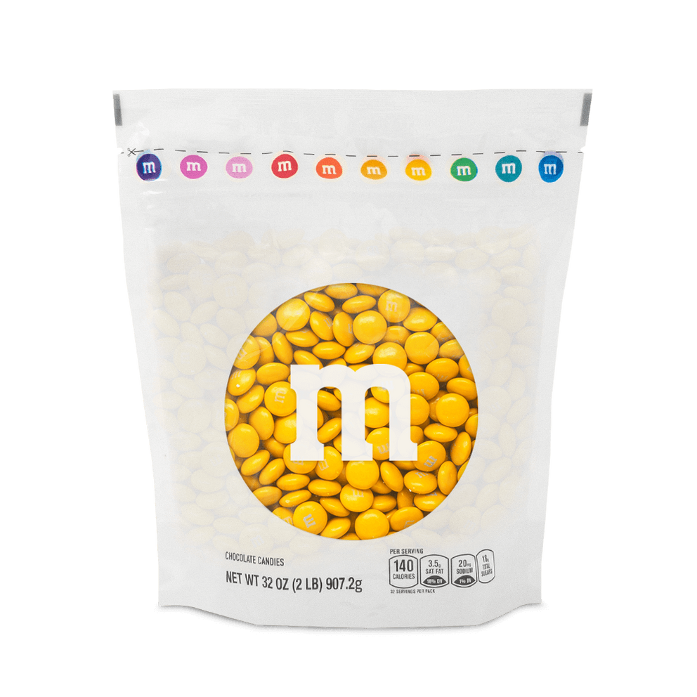 dark yellow M&M'S bulk candy 0